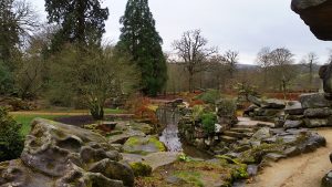 Looking down from the rockery at Chatsworth House