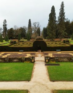 The maze at Chatsworth House