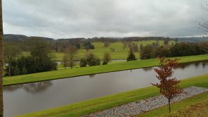 Shot over the Canal Pond at Chatsworth House