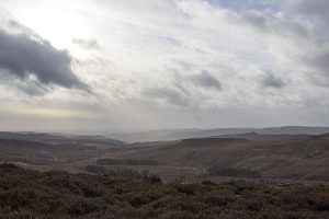 View from Burbage Edge over Burbage Valley