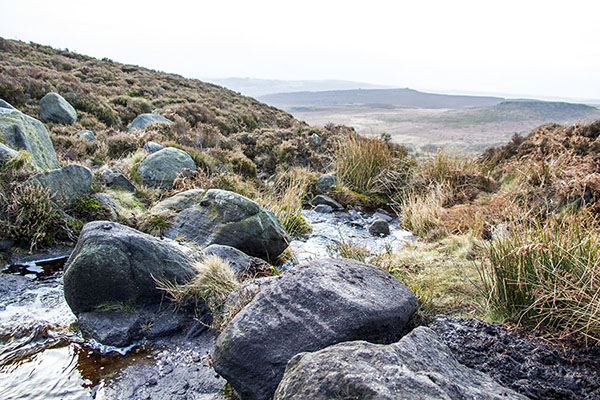 Burbage Valley At the Turn of the Year
